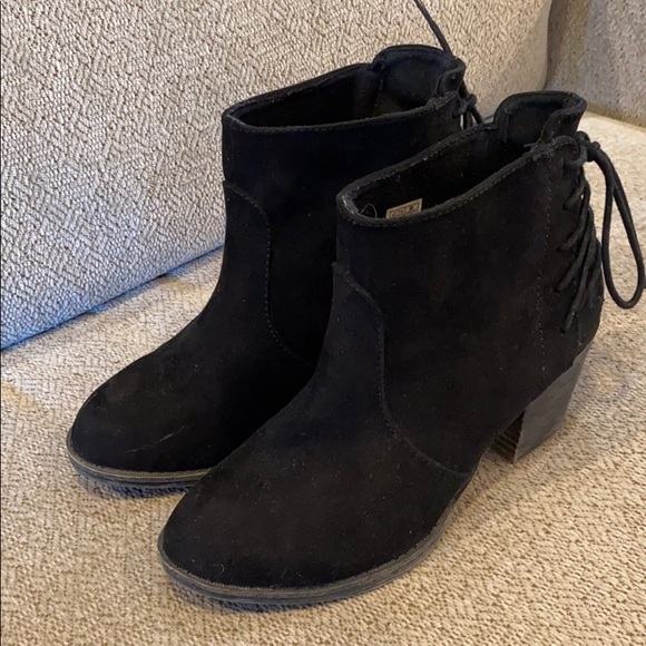 Rocket Dog Shoes - Rocket Dog Black Booties Size 6